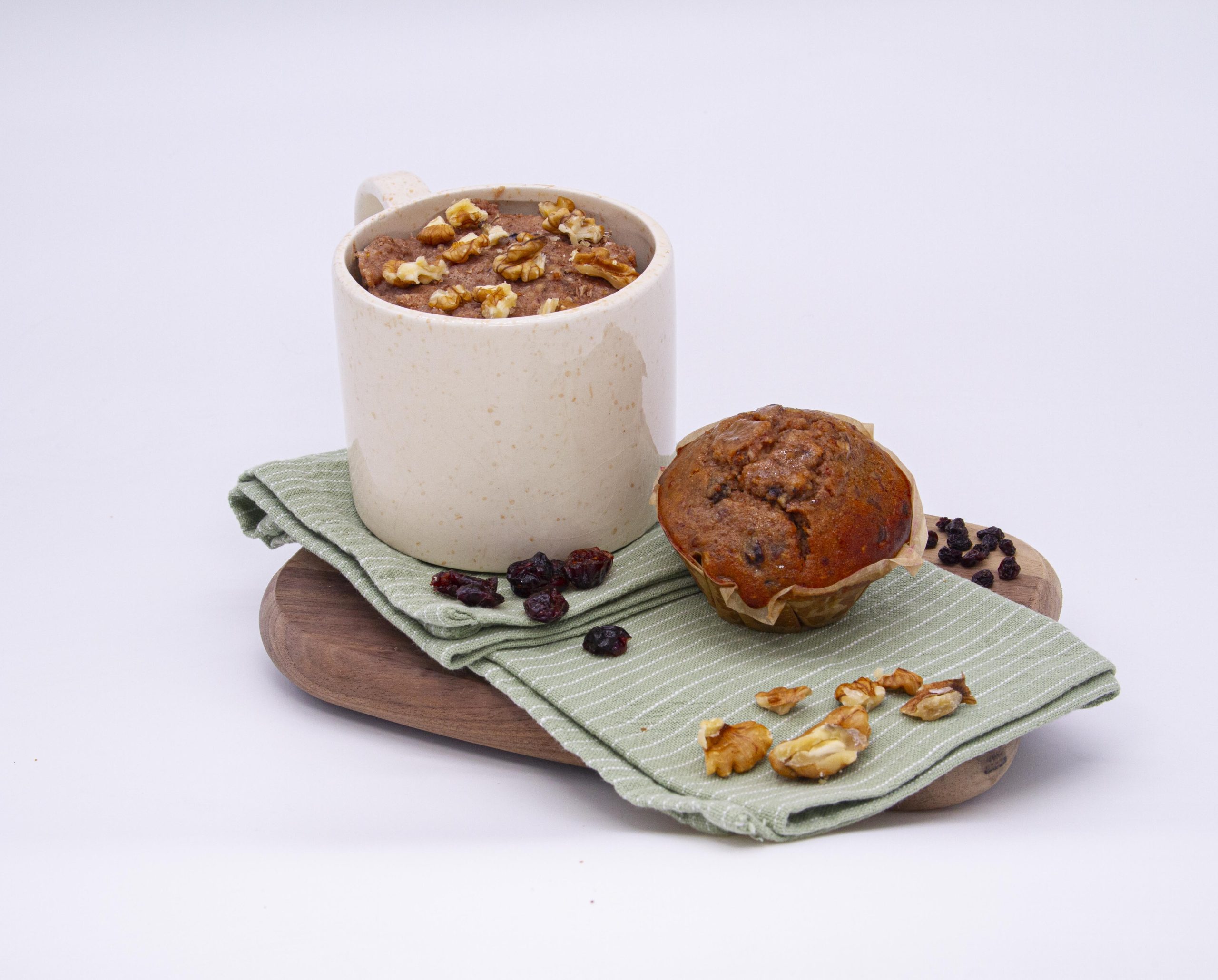 Bolo caneca e muffin especial natal