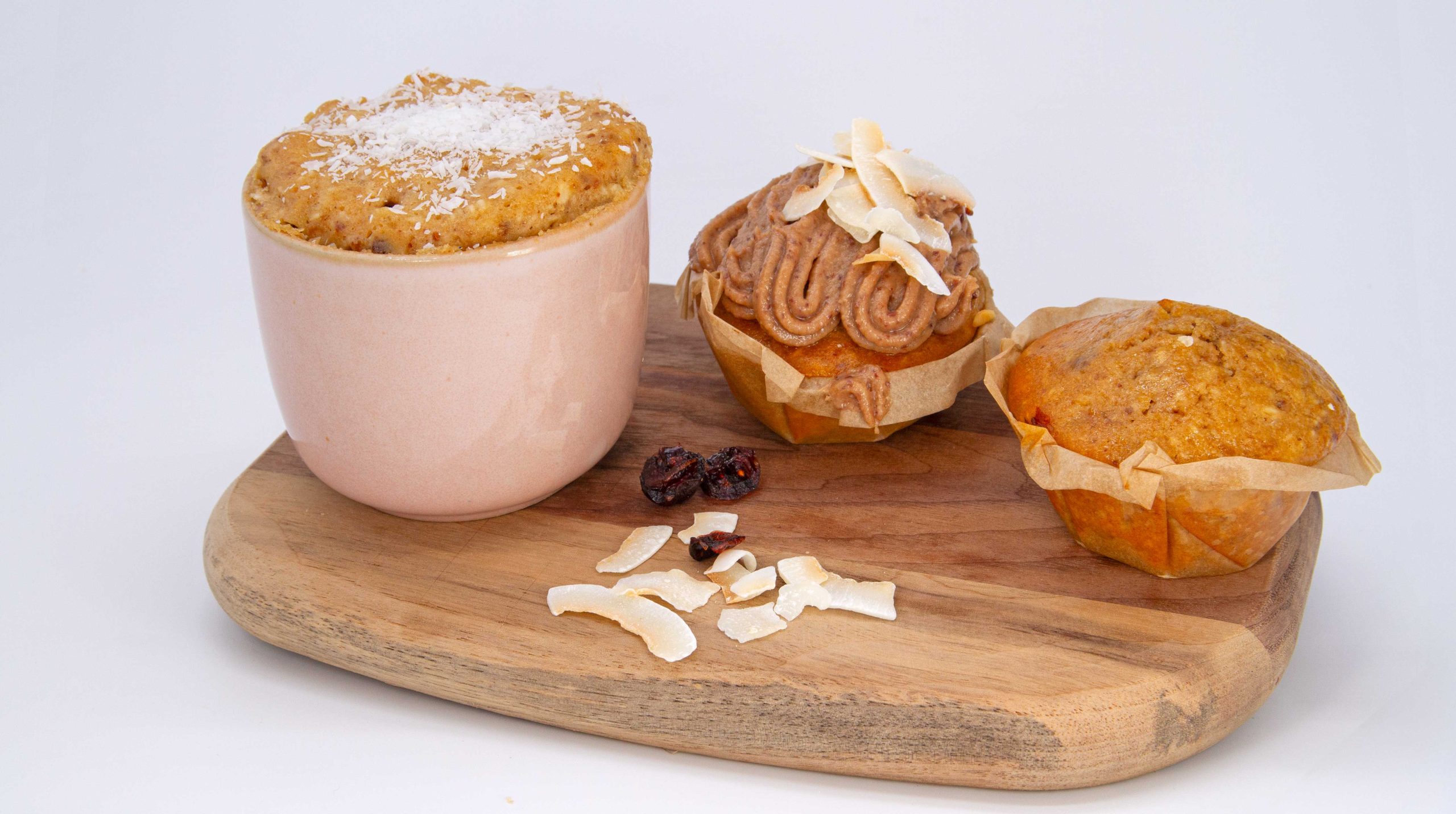 Bolo caneca muffin arandos