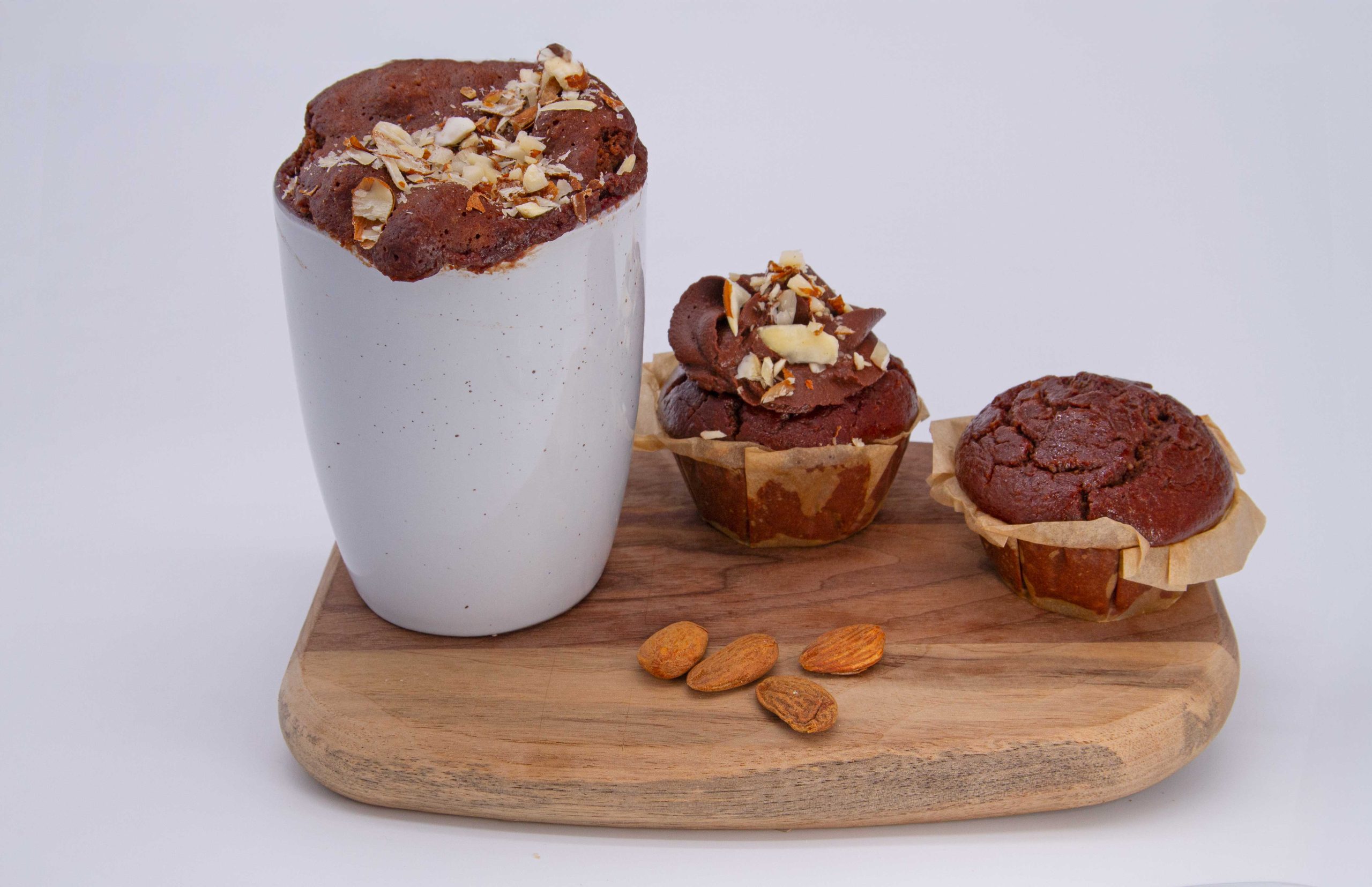 Bolo caneca muffin cacau