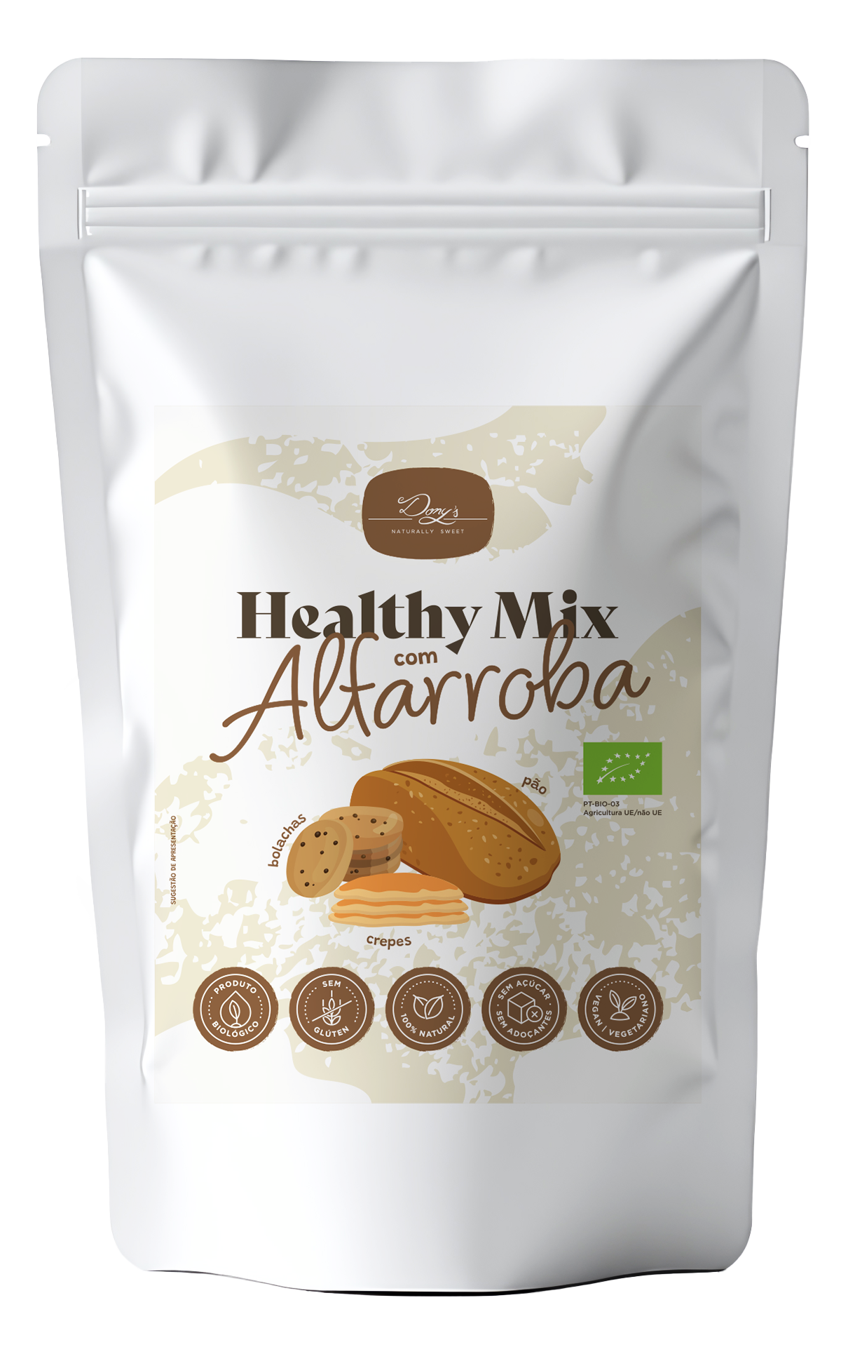 Healthy mix alfarroba